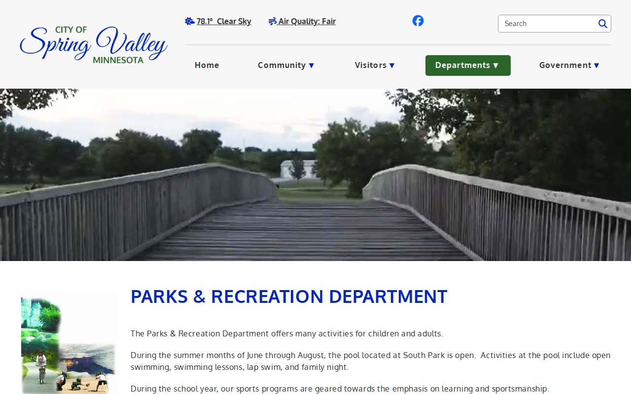 Spring Valley court records local parks source